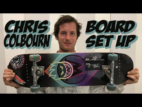 CHRIS COLBOURN SOPHISTICATED BOARD SET UP !!!