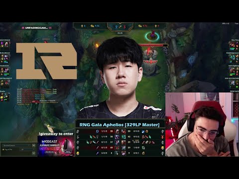 Midbeast Reacts To RNG GALA GREIFING In EUW SoloQ!!