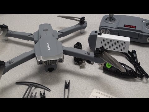Syma X500 or EX500 Drone Review with Chronos 2.1 HD High Speed Camera Footage