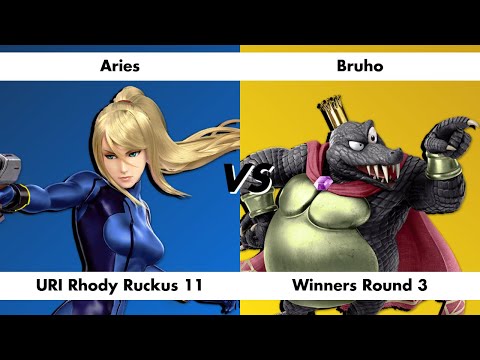 Aries (Zero Suit Samus) vs Bruho (King K Rool) - WR3 URI Rhody Ruckus 11