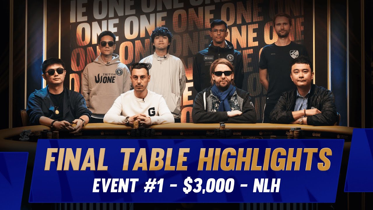 $564K for 1st! $3K NLH Triton ONE QQPK Genesis