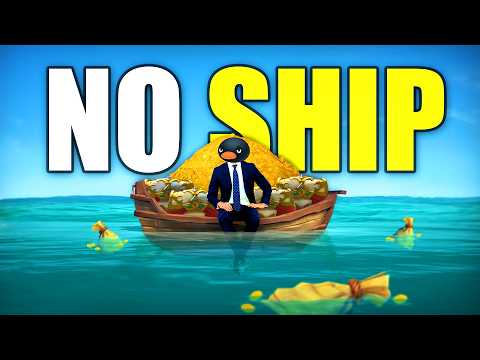 FINALLY beating Sea of Thieves with no ship...