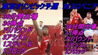 八村塁　大活躍もやはり世界の壁は高い
