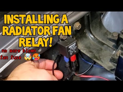 WIRING RADIATOR FAN RELAY FOR DUAL SPAL FANS! (2g dsm aftermarket fan wiring)