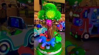 Carousel mini kuda pohon hijau cute 🐎 🌳 #carousel #cute