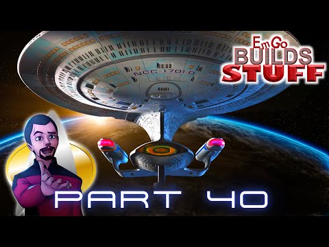 Eaglemoss Star Trek USS Enterprise NCC 1701-D Kit (Part 40): EmGo Builds Stuff
