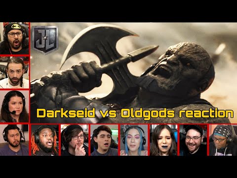 Darkseid vs Earh defenders reaction mashup | Zack Snyder's Justice League Movie 2021
