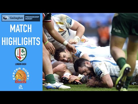 Highlights London Irish v Exeter Chiefs Rd 8 Gallagher Premiership