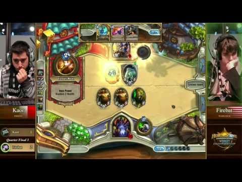 Kaor vs. Firebat - Quarter-finals - Hearthstone World Championship 2014