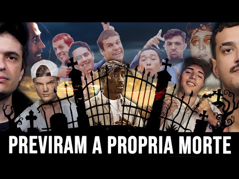 Esses 6 ARTISTAS PREVIRAM A PRÓPRIA MORTE !!