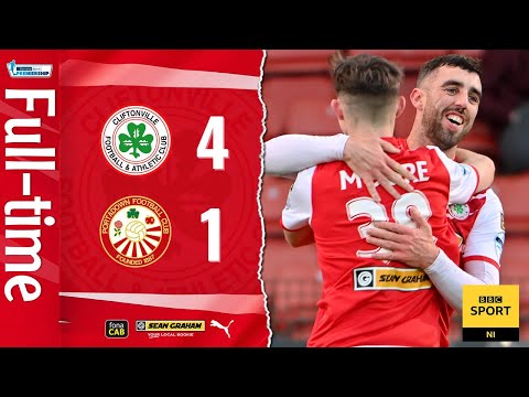 HIGHLIGHTS | Cliftonville 4-1 Portadown