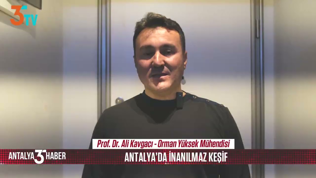Antalya’da inanılmaz keşif