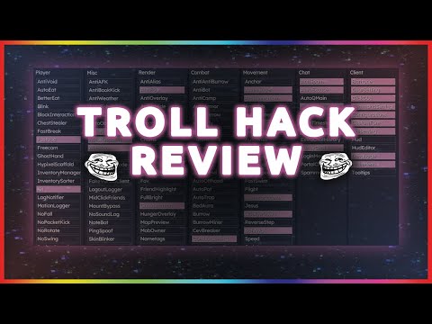 Troll Hack Client Review | Complete Client Overview - Episode Thirty Four | 1.12.2 CPVP CLIENT!