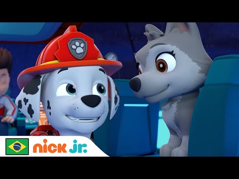Capa de Patrulha Canina | Marshall Torna-se Líder duma Matilha de Lobos | Nick Jr. em Português