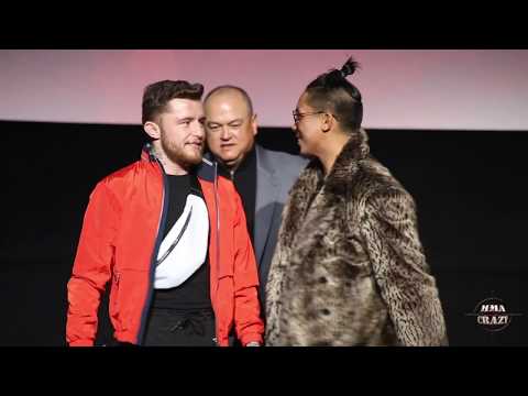 Bellator London: James Gallagher vs. Jeremiah Labiano Press conference Face off