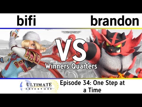 TUA: Episode 34 - bifi (Sheik) vs. brandon (Incineroar) - Winners Quarters