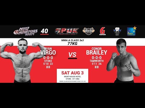 GPUK Night of the Gladiators 40: Ryan Virgo vs Conor Brailey