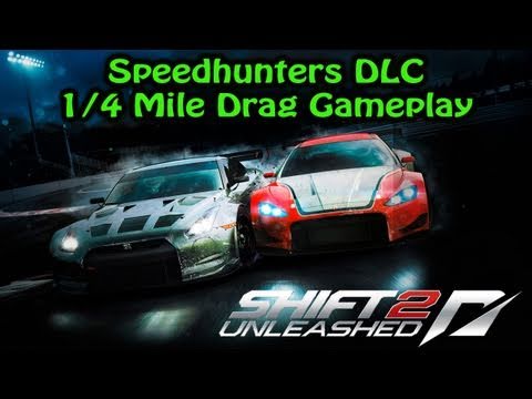 SHIFT 2: Unleashed PS3 - Speedhunters DLC - 1/4 Mile Drag Gameplay