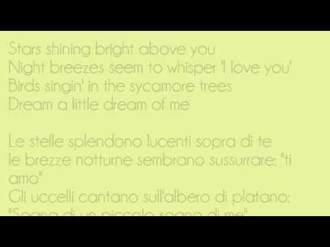 download lagu mp3 mp4 Dream A Little Dream Of Me Traduzione Ella Fitzgerald, download lagu Dream A Little Dream Of Me Traduzione Ella Fitzgerald gratis, unduh video klip Dream A Little Dream Of Me Traduzione Ella Fitzgerald