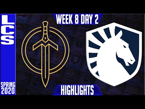 GGS vs TL Highlights | LCS Spring 2020 W8D2 | Golden Guardians vs Team Liquid