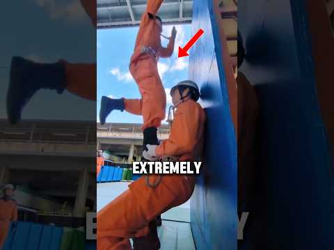 Why Japanese Firefighters Have Hard Training #japan #shorts