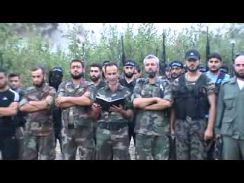 بيان من لواء أحرار الساحل حول عدم الأعتراف بالمجلس العسكري الذي أسسه العقيد عبد العزيز كنعان