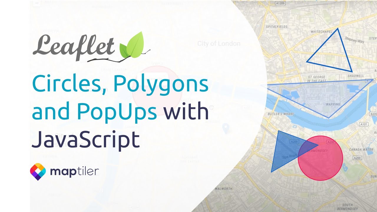 Leaflet Tutorial 2: Circles, Polygons and PopUps with JavaScript