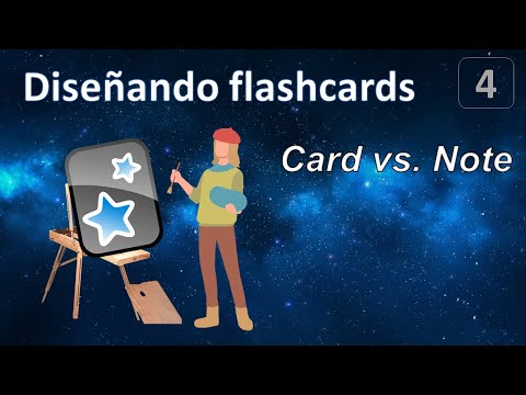 Tarjeta (card) vs. Nota (note) | Diseñando flashcards en Anki