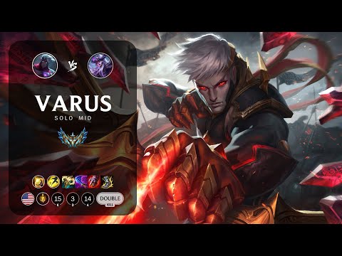 Varus Mid vs Syndra - NA Challenger Patch 13.24