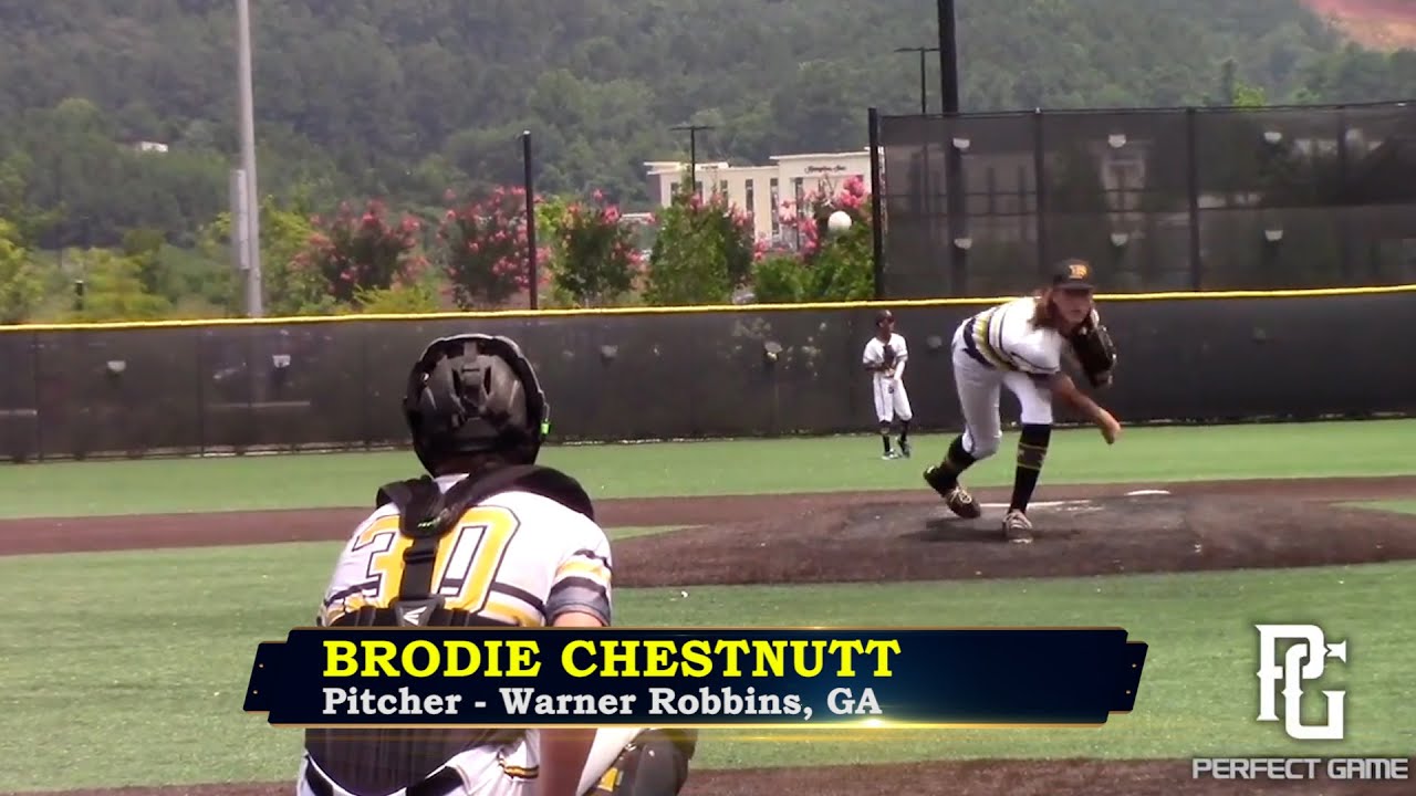 Brodie Chestnutt is a Talented Right-Handed Pitcher from Houston County High School in Georgia