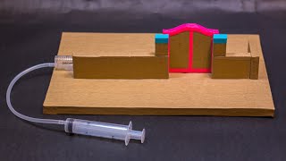Science Projects | Hydraulic Gate Working Model