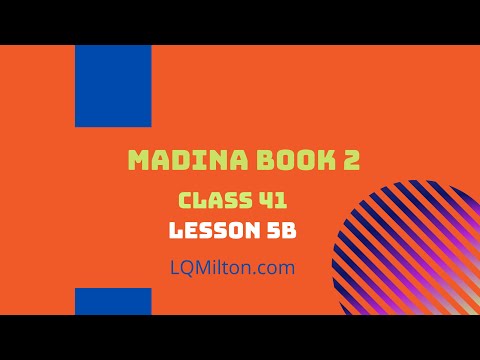 Arabic Grammar - Class 41