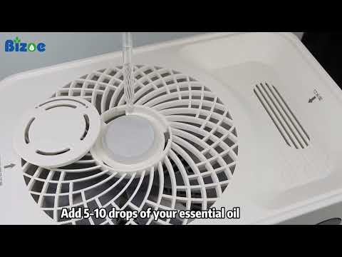 BIZOE | Square design Evaporative humidifier BZT-245S