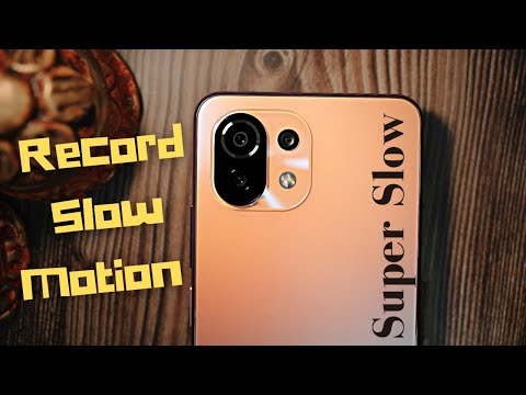 Mi 11 Lite: How to Record Slow Motion Video [Hindi]