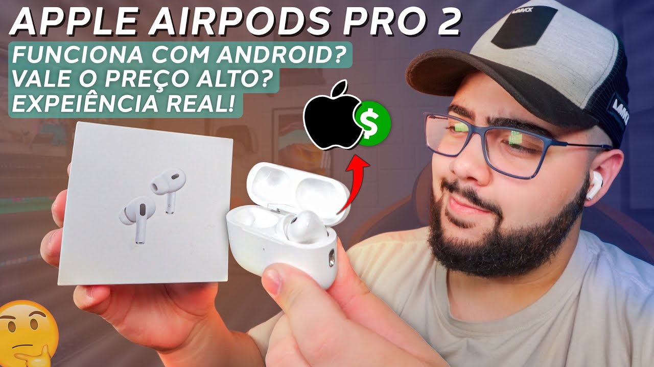 COMPREI! AirPods PRO 2 - O Que ele Tem de Diferente dos Outros Fones? Vale o Preço? Análise Sincera!