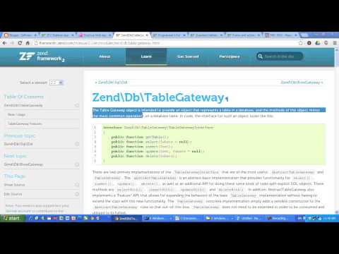 Building a CRUD app with Zend Framework 2 tutorial. Simple, Easy, Fast