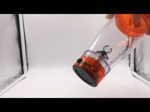 Tarro Mezclador para Proteina Batidos en el Gym o Casa usa Pilas AA