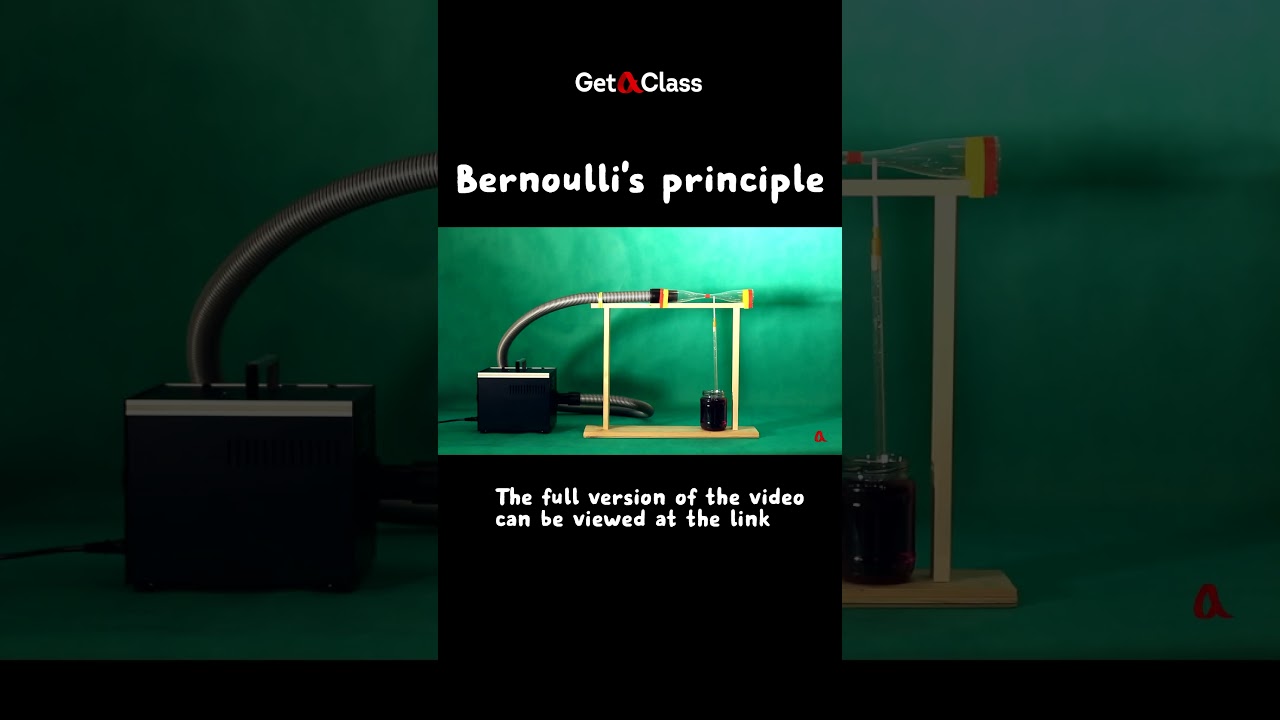 Bernoulli's principle