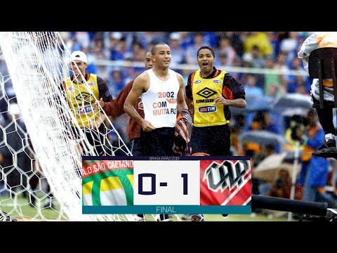 Gol - 🇬🇺 São Caetano 0 x 1 Athletico 🇦🇱 - Brasileirão TAM 2001 // Globo