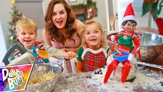 Baking With Our Elf on the Shelf!
