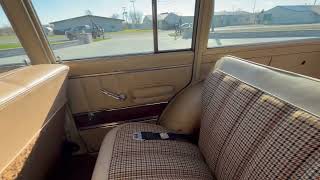 1973 Jeep Wagoneer Interior Rear