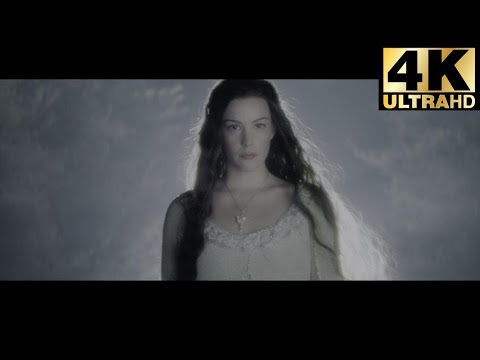 The Lord of the Rings - Arwen takes Frodo to Rivendell / Nazgul Chase 4K