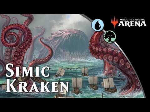 Magic Arena TBD #5   Simic Kraken