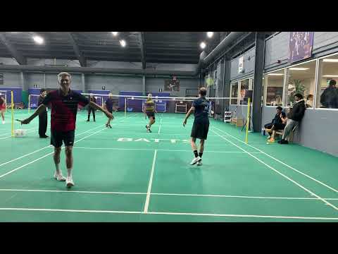 2025 TDBA Ontario Victor Masters MD 50+ Final. Game 2/3