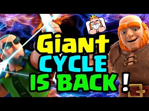*TOP LADDER* WITH THE BEST GIANT DECK RIGHT NOW! - CLASH ROYALE