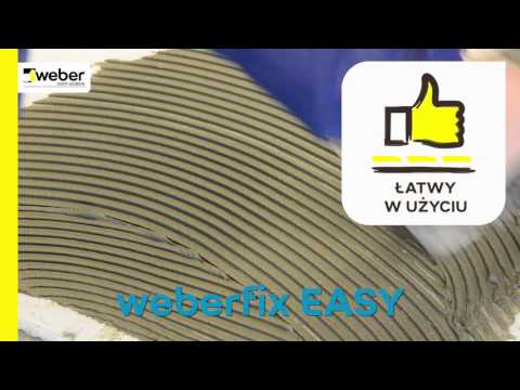 Klej do gresu weberfix EASY