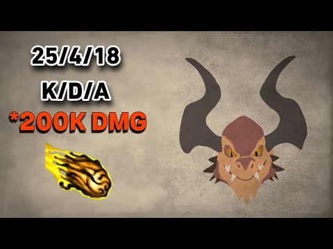 Combustible Drogoz ranked match with *200k DMG against GM's