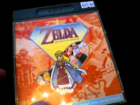 Two Zelda games for the Philips CD-i console