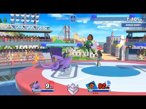 SLU Post Covid Smash Weekly #3 - Winners Round 1 - Nova (Mii Brawler) vs TopHatMatt (PKMN Trainer)