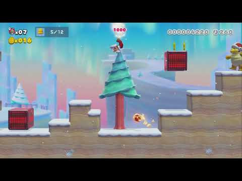 Story Mode 18 ~ Treetop Fireballs for Veteran Carpenter - Super Mario Maker 2 - No Commentary 1bu